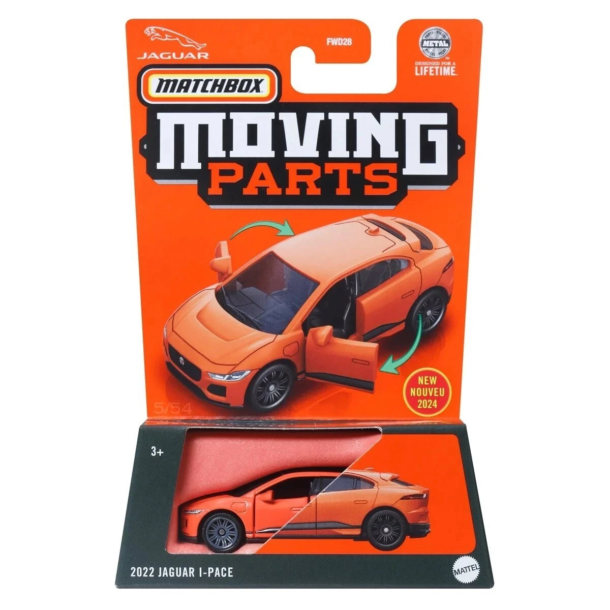 MBHVM85 Matchbox Moving Parts 2022 Jaguar I-Pace