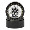 SSD00006 SSD RC D Hole 1.9" Steel Beadlock Crawler Wheels (Silver) (2)