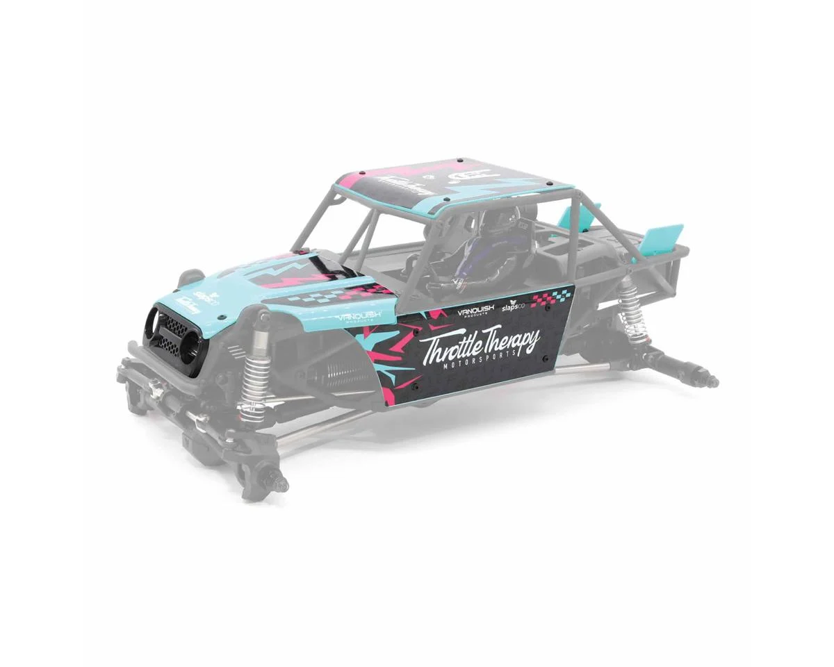 VPS10512 Vanquish Products H10 Optic Body Panel Set (Teal/Throttle Therapy) w/Decals