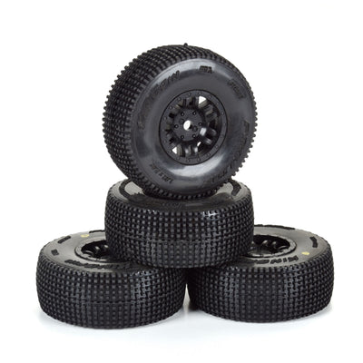 PRO1028510 1/16 King Pin Front/Rear Tires MTD 12mm Black Split Six (4): MOJAVE GROM