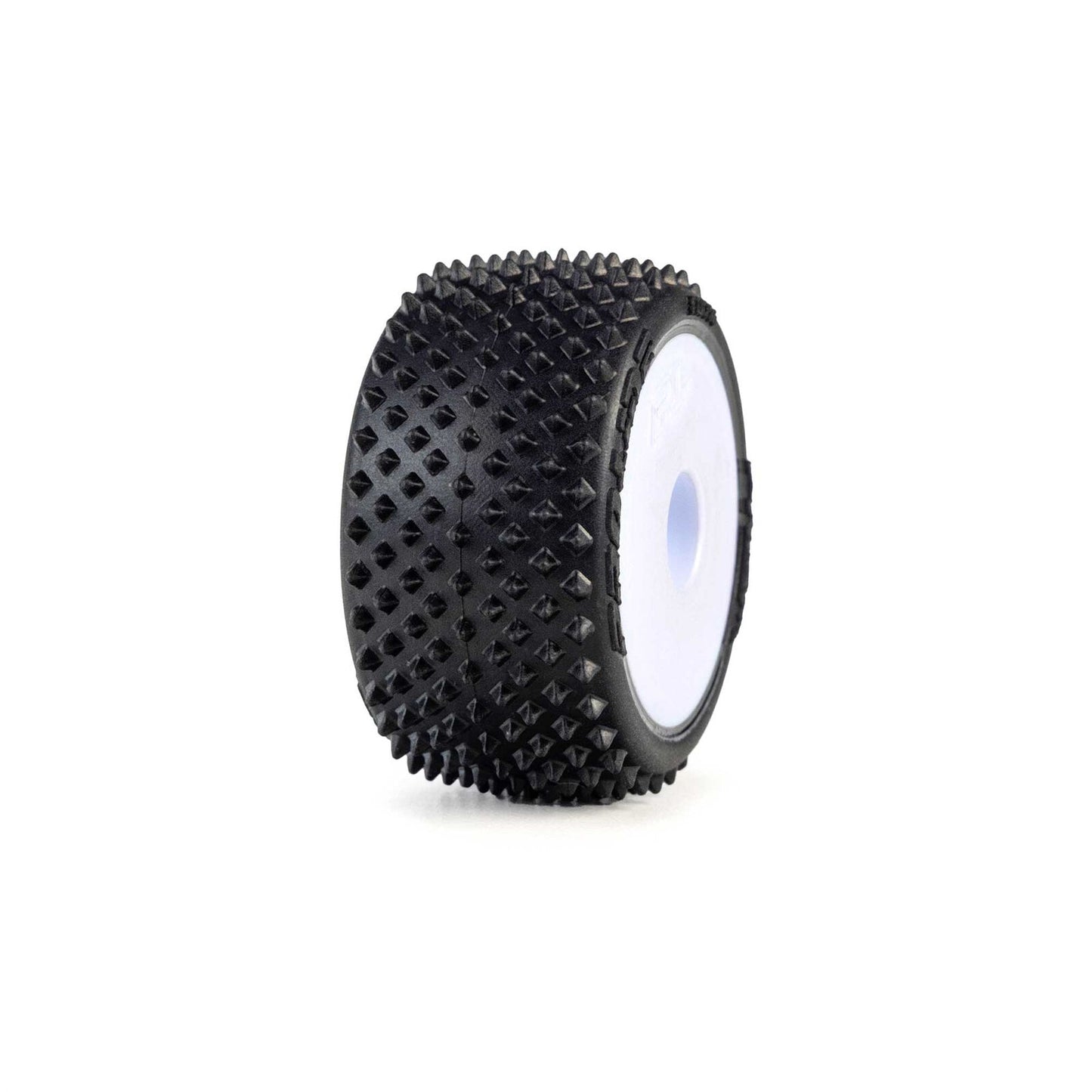 PRO1035613 Pro-Line Racing 1/28 Prism Front/Rear Carpet Tires Mounted 7mm, White (4): Losi Micro-T