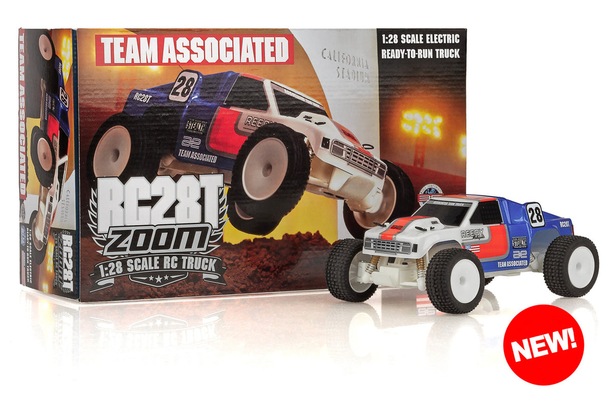 ASC20167 RC28T Zoom RTR 1:28 Scale Electric Ready-To-Run Truck