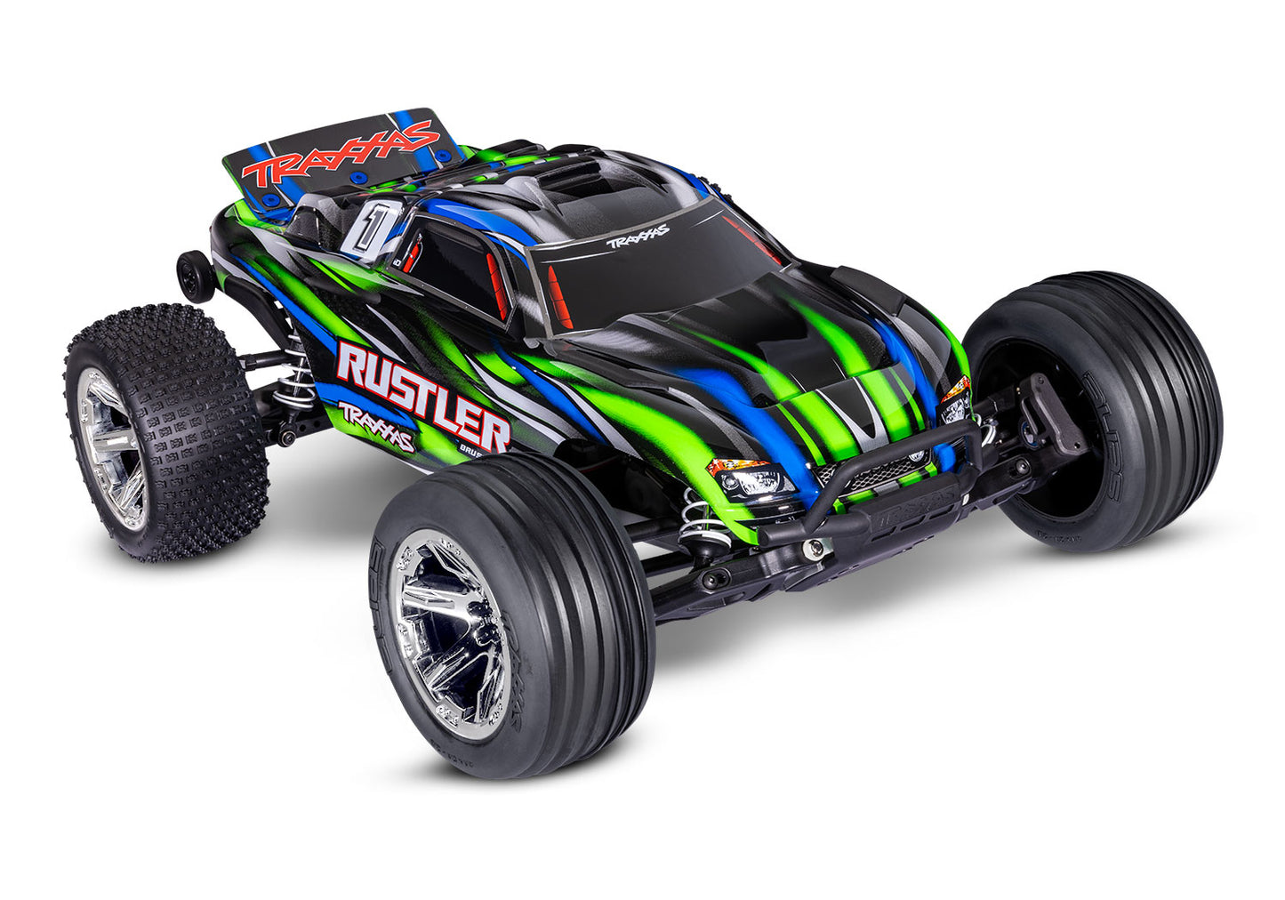 37354-4 Rustler BL-2S 1/10 Scale 2WD Brushless Stadium With Clipless Body