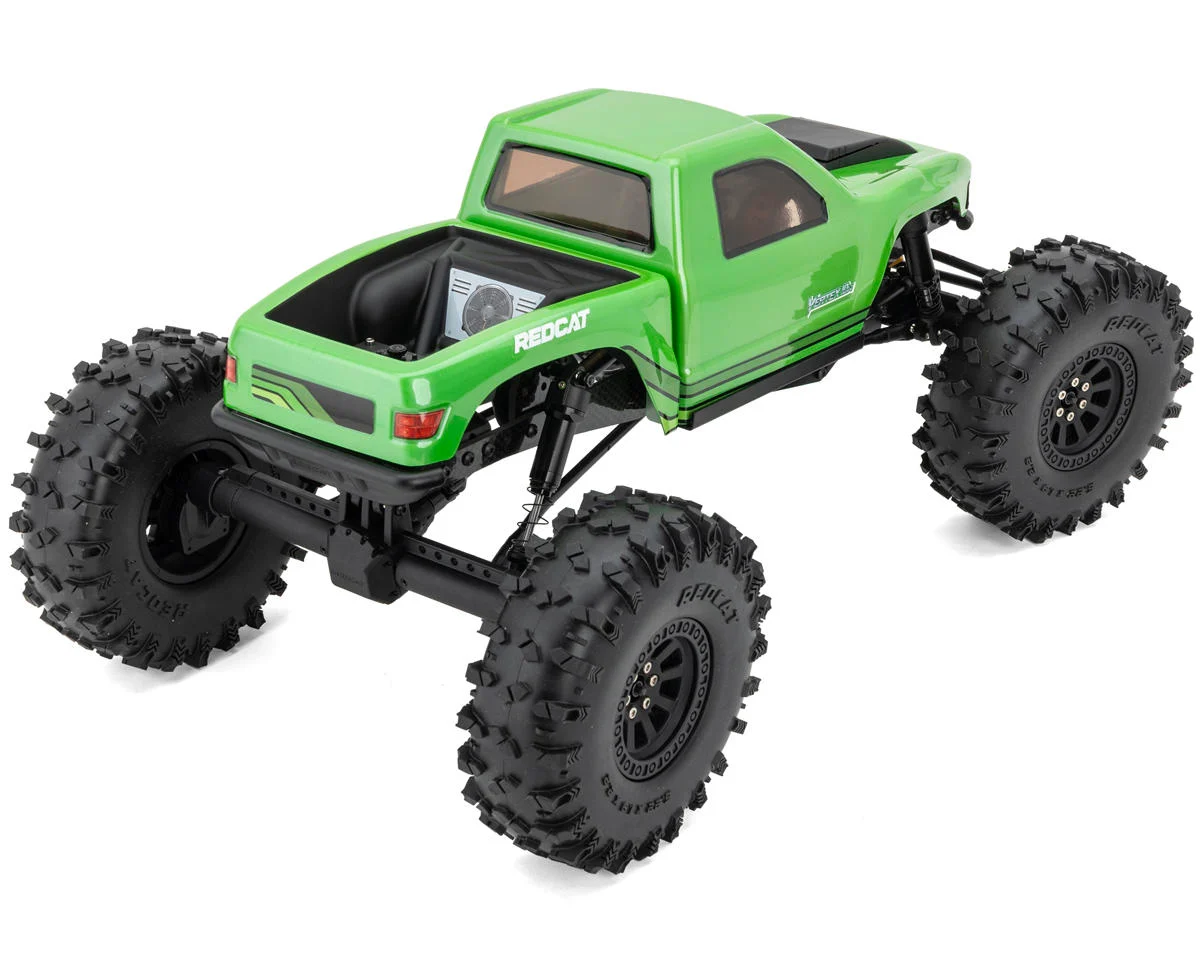 RER43504 Redcat Vertex-10W 1/10 RTR 4WD Electric Brushless Rock Crawler (Electric Green) (+24mm Wide Axles)