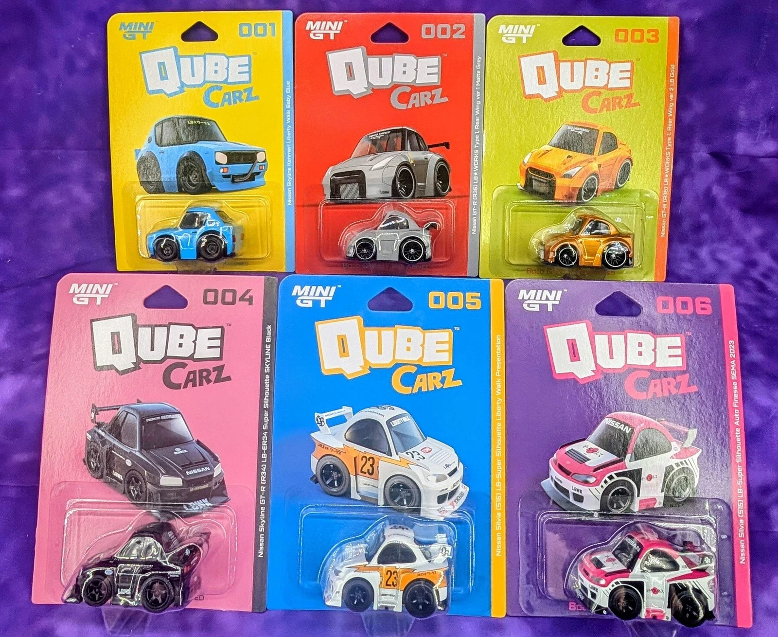MINI GT QZO0101 QUBE CARZ Series 1 Liberty Walk – New Sun Racing