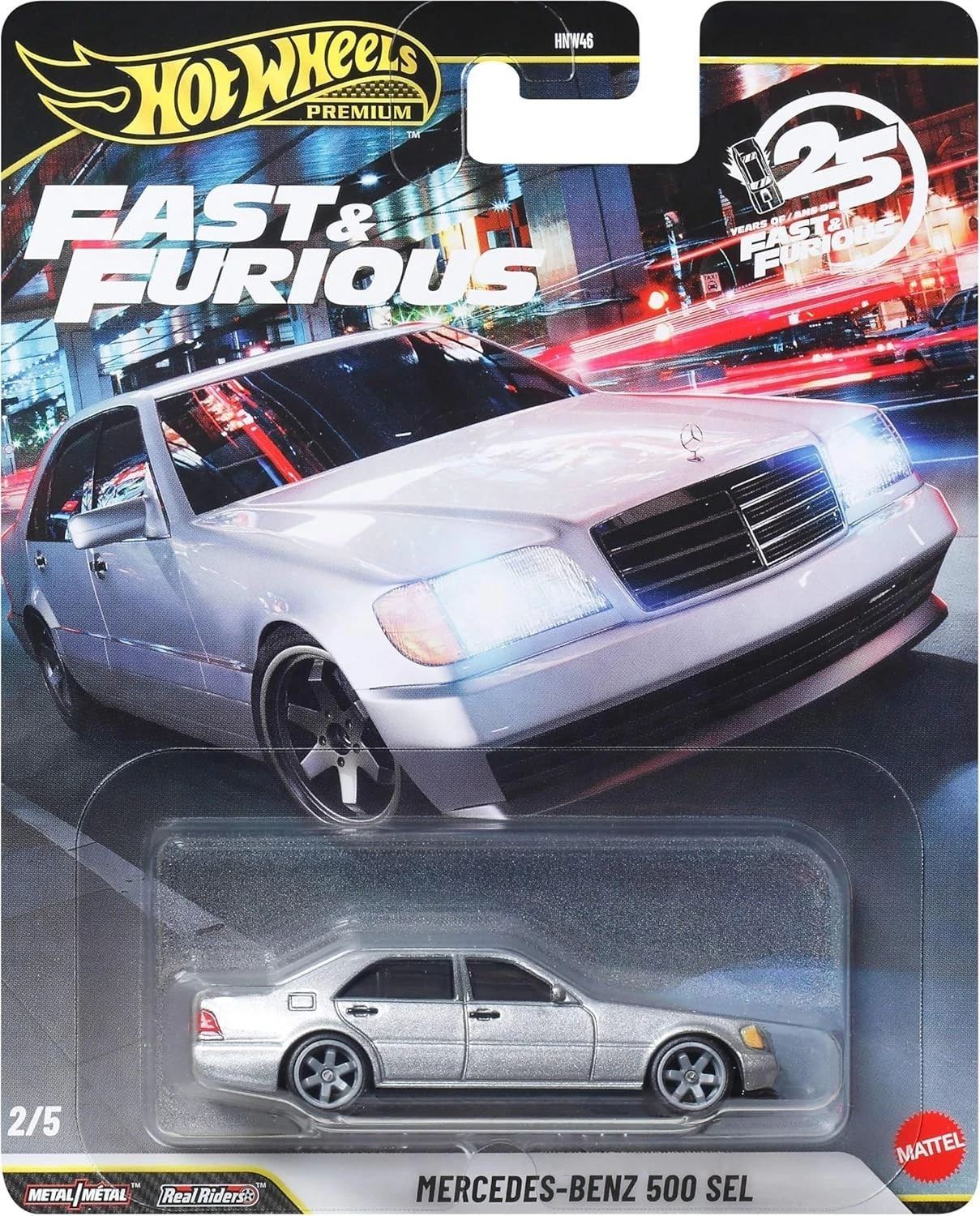HWHNW46-956N 1:64 Fast & Furious 25Th Anniversary Premium 2026 N Assortment