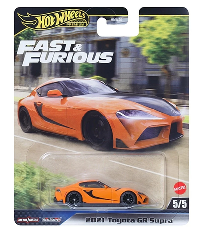 HWHNW46 Hot Wheels Premium Fast & Furious 2021 Toyota  GR Supra