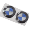 SDW-BADGES-BMW Sideways RC BMW Badges (2) (Miniature Scale Accessory)