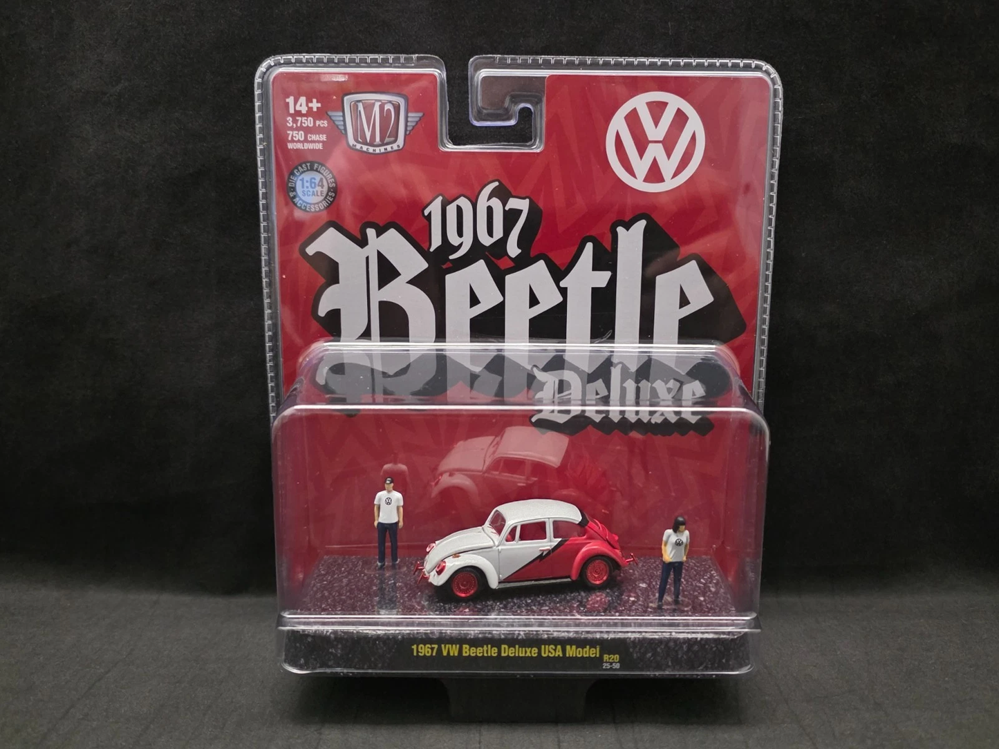 67500 M2 Machines 1967 VW Beetle Deluxe USA Model CHASE!!!
