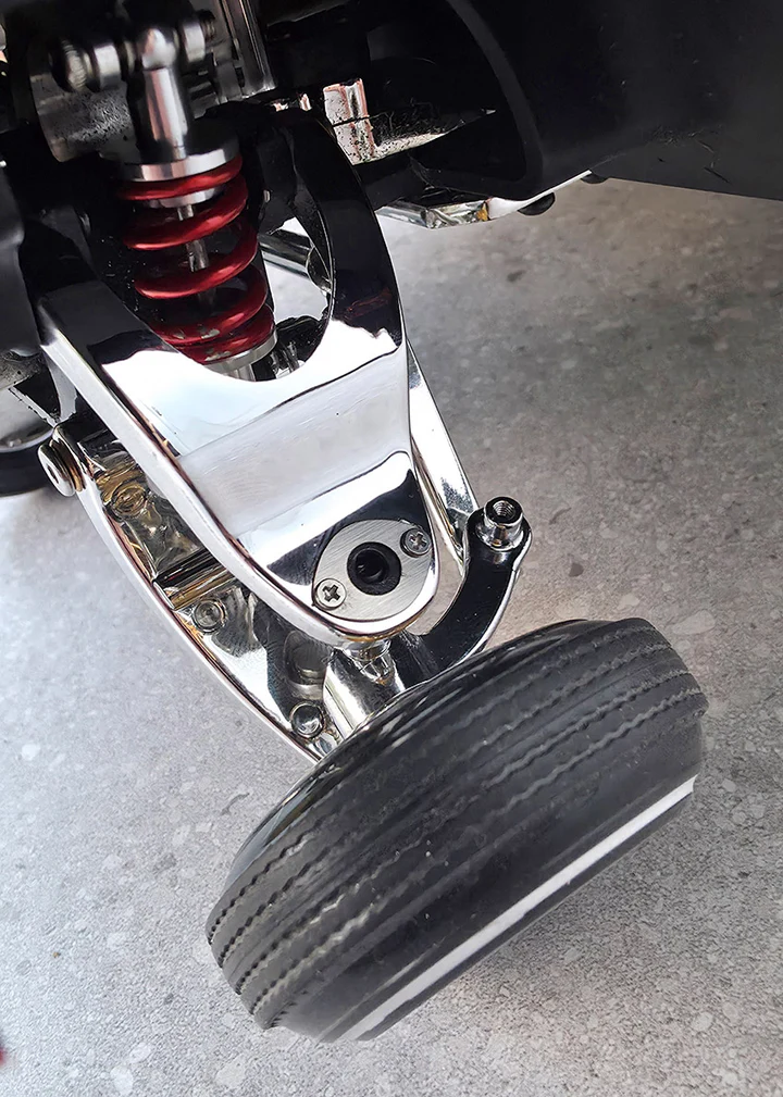 Jevries Front Suspension Kit Chrome