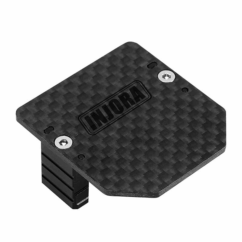 GROM-12 INJORA Carbon Fiber & Aluminum Servo Mount for 1/16 Arrma Mojave Grom 1/12 Losi Nascar
