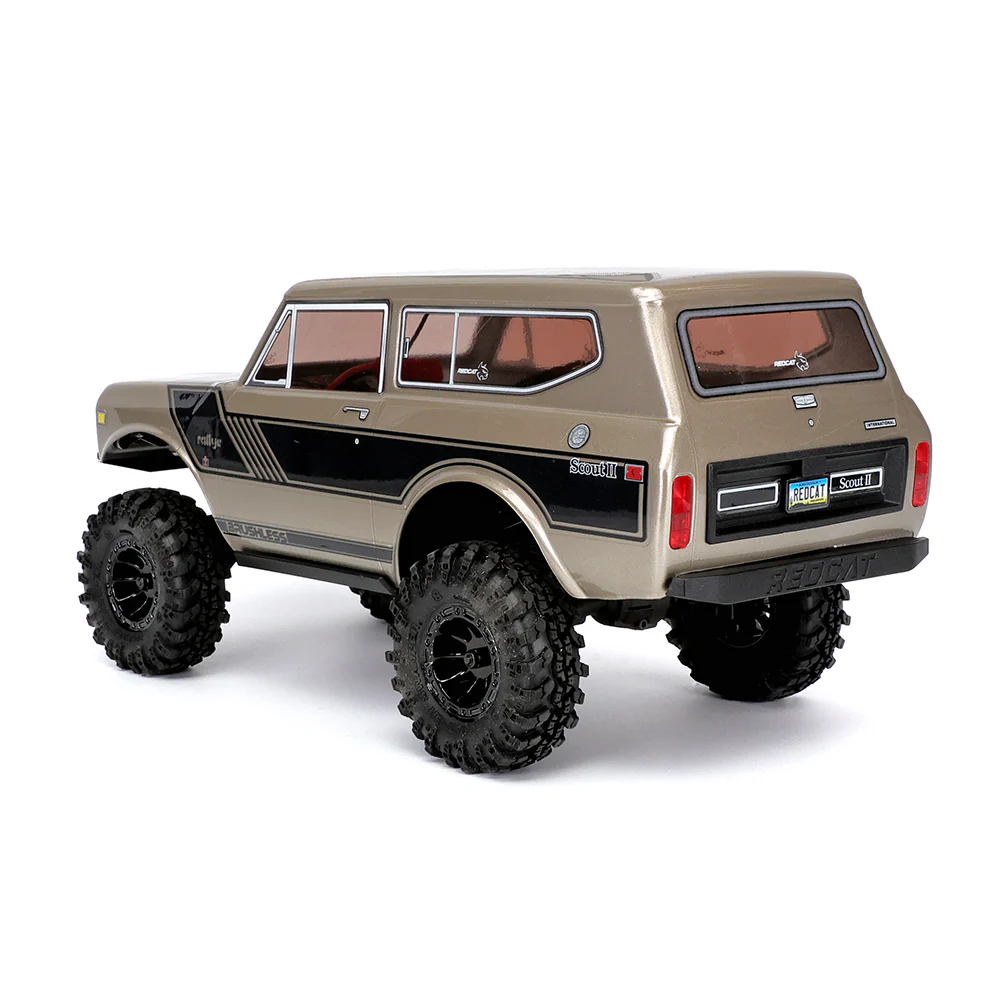 RER39152 Ascent-18 1/18 Scale 4WD Scout II Brushless Rock Crawler- Gold Dust