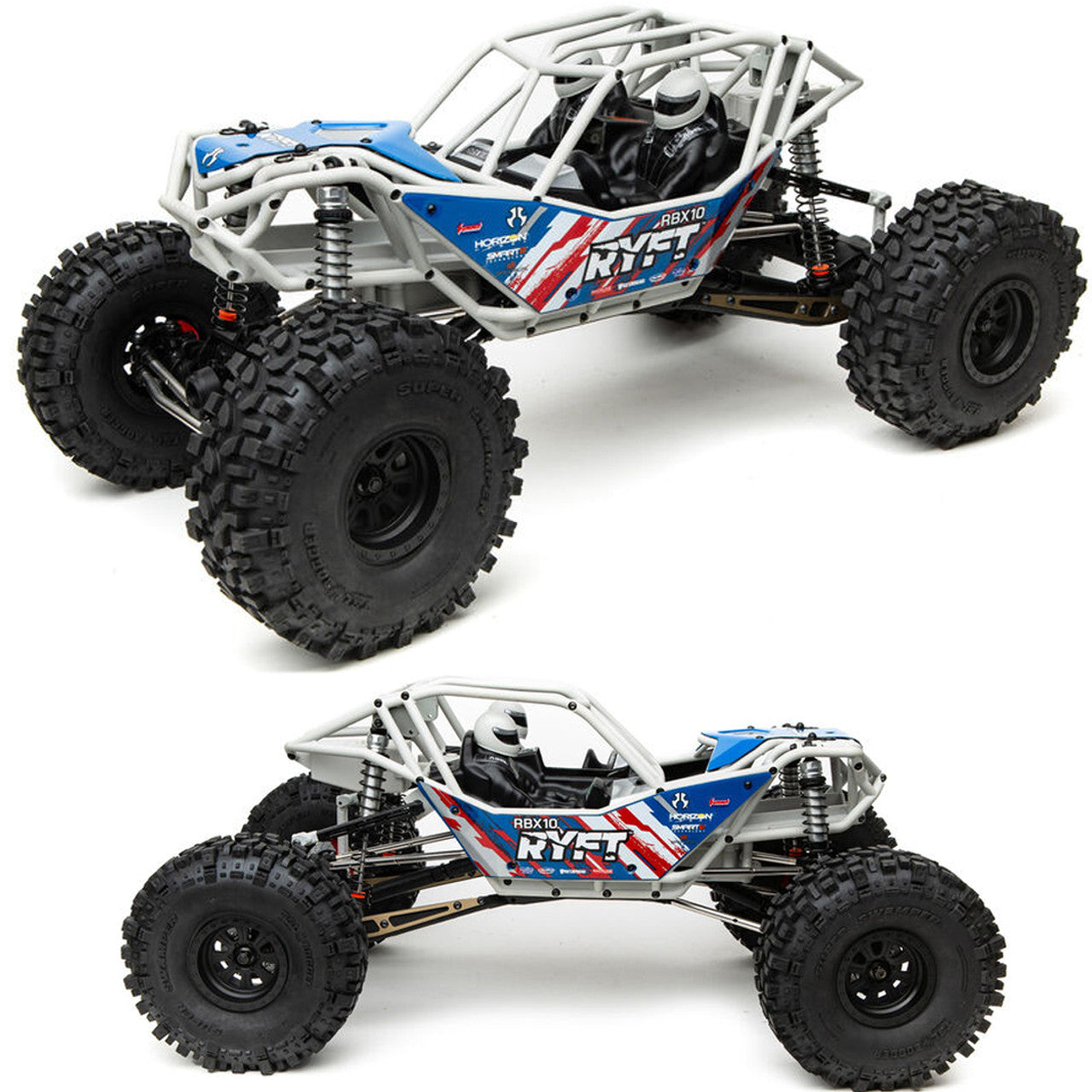 AXI03009 Axial RBX10 Ryft 4WD 1/10 Rock Bouncer Kit-Gray