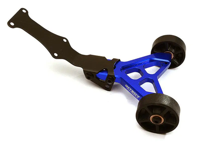 INTC28679BLUE Billet Machined Wheelie Bar Upgrade 1/16