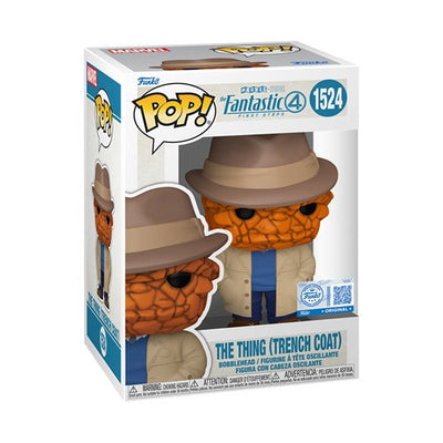 FU84911  Entertainment Earth Exclusive Marvel Fantastic Four The Thing (Trench Coat) Funko Pop!