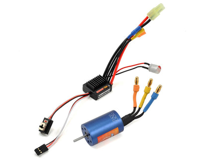 HWA81030000 Hobbywing EZRun 18A Sensorless Brushless ESC/Motor Combo (12.0T/7800kV) w/Program Box