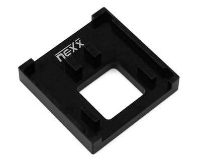 NX-436-B NEXX Racing Mini-Z MR-04 Aluminum Battery Remover/Car Stand (Black)