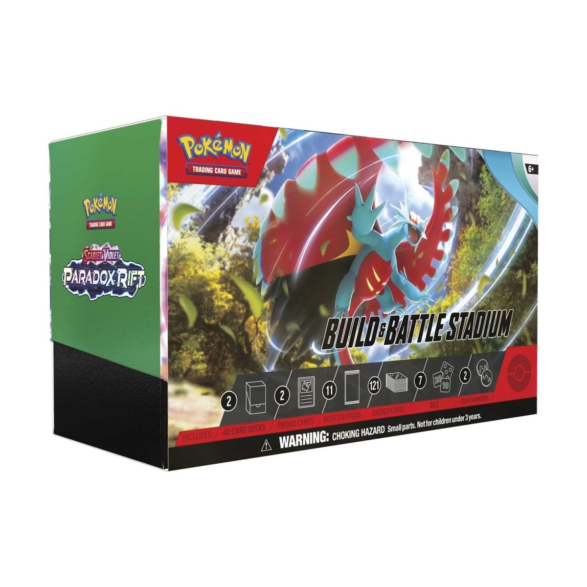 187-85421 Pokemon Scarlet & Violet #4 Paradox Rift Build and Built