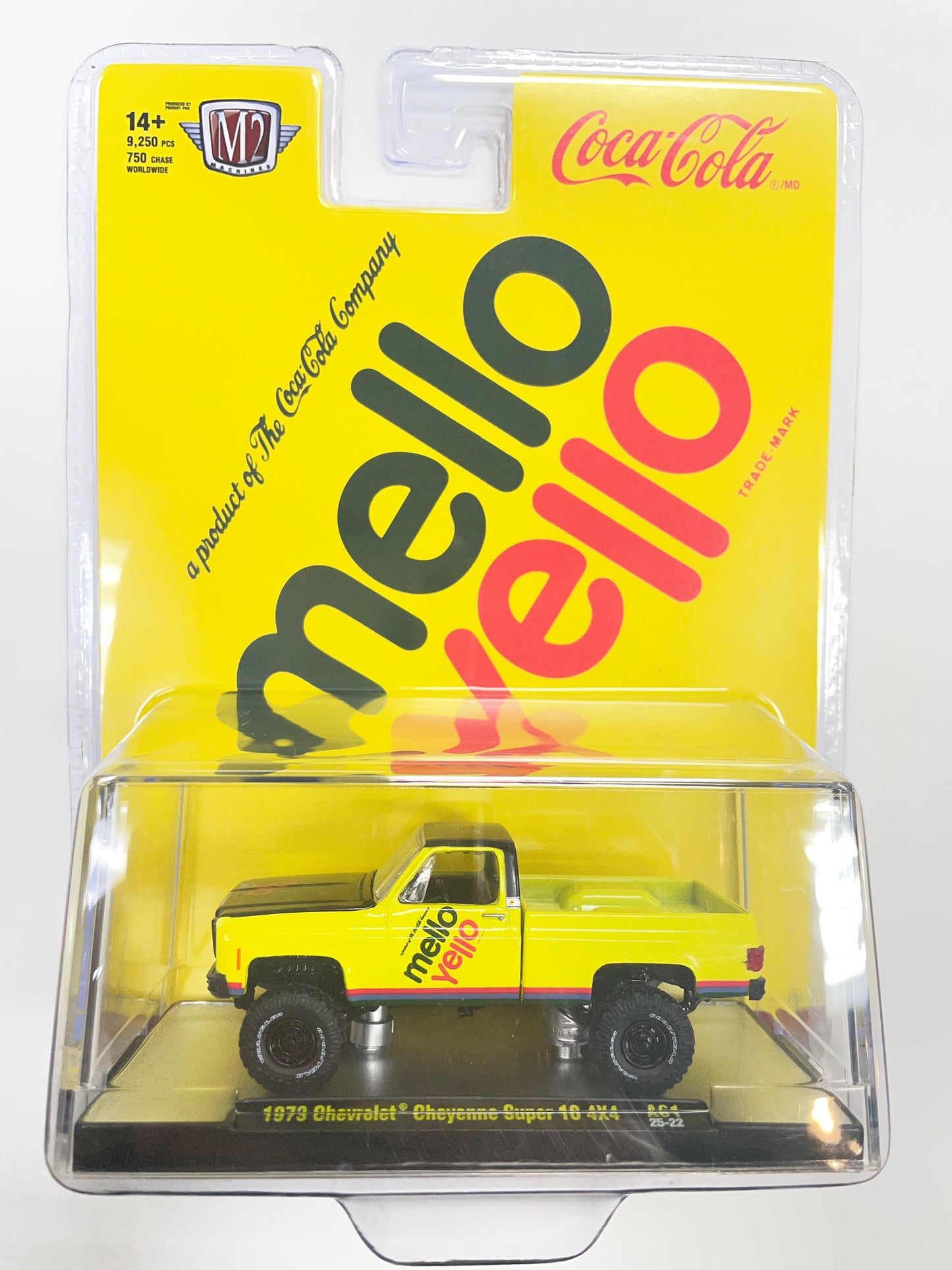 M2 Machines 52500 Coca Cola 1973 Chevrolet Cheyenne Super 10 4x4