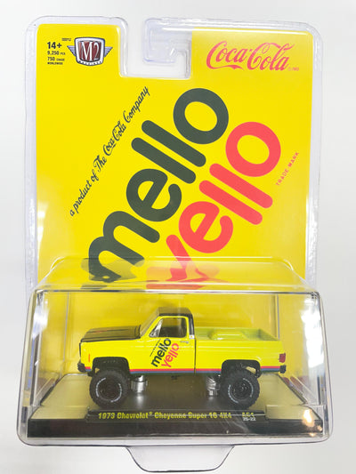 M2 Machines 52500 Coca Cola 1973 Chevrolet Cheyenne Super 10 4x4