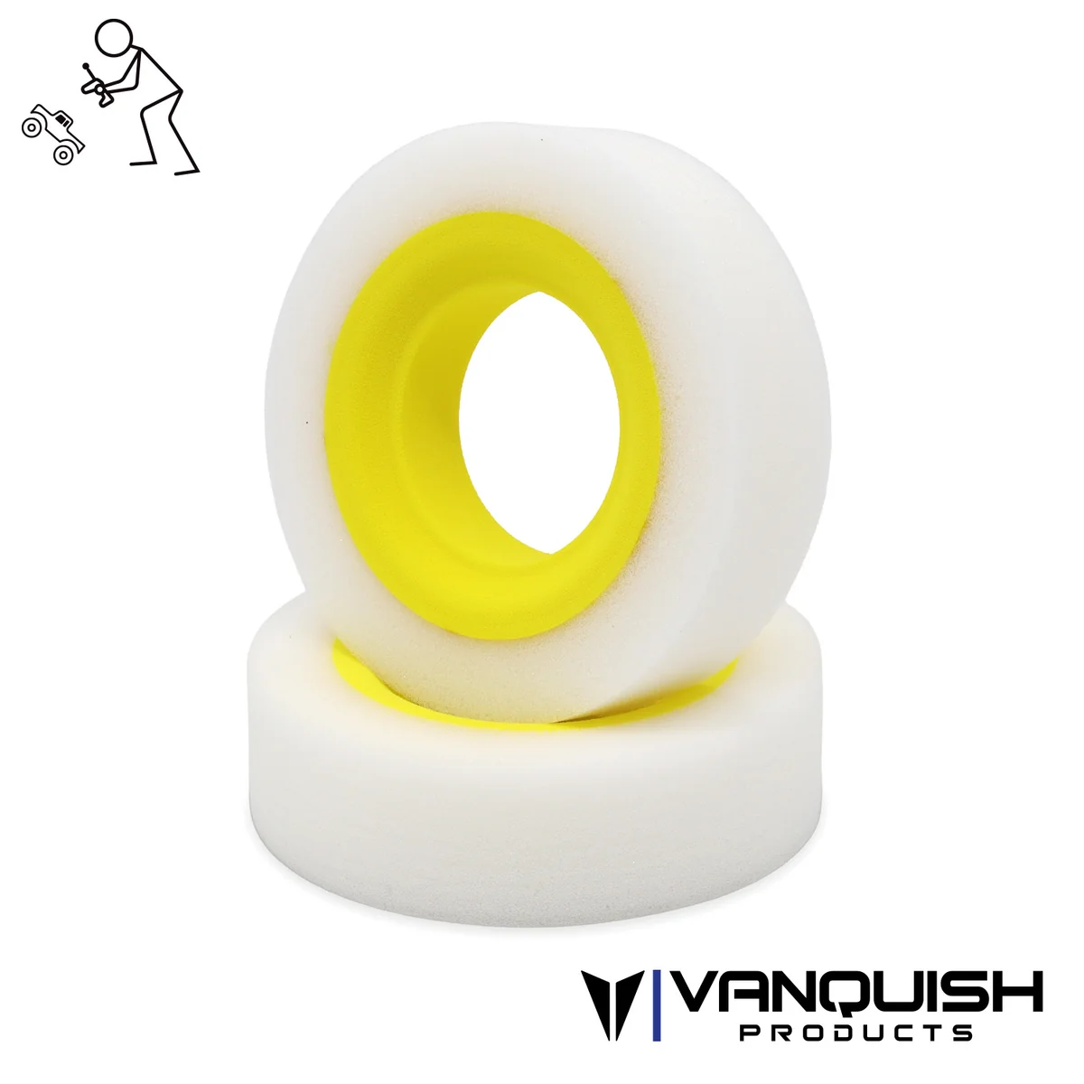 VPS10310 Vanquish Products VTS Stance 2.2" Rock Crawler Dual Stage Foams (5.25") (2)
