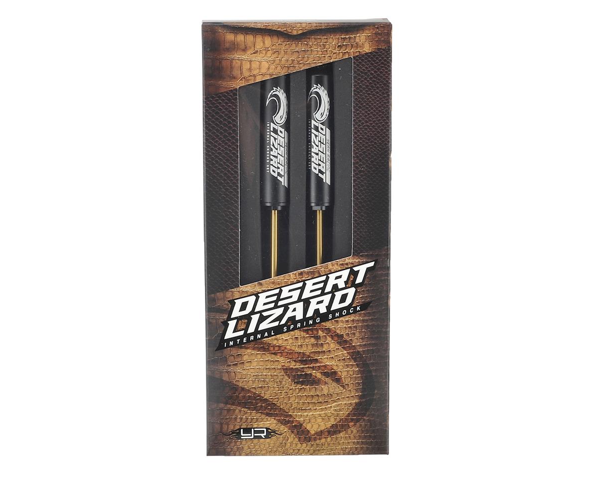 DDL-110BK Yeah Racing Aluminum Desert Lizard Two Stage Internal Spring Shocks (Black) (2) (110mm)