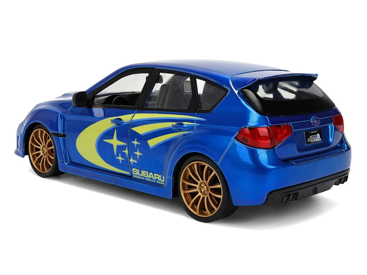 Jada 38057 1:24 2012 Subaru Impreza WRX STI – Blue – JDM Tuners