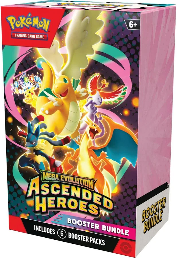 PKU10-10311-113 Pokemon Mega Evolution Ascended Heroes Booster Bundle