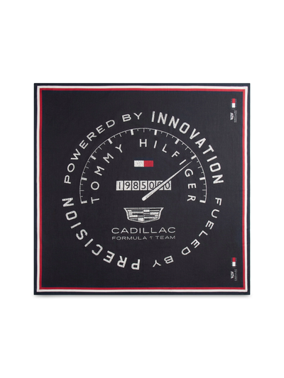AU02098-BDS Cadillac F1 Racing Special Edition Miami GP Bandana - Black