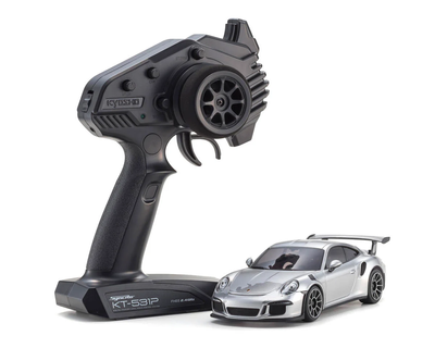 KYO32358S MR-04 RWD Mini-Z ReadySet w/Porsche 911 GT Body (Silver)
