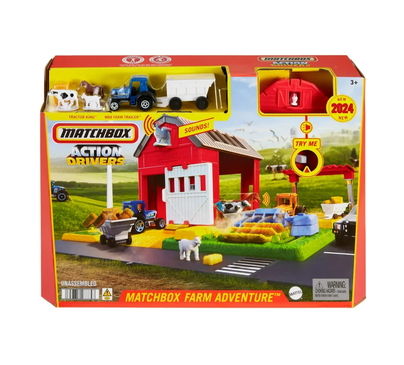 MBHRY41 Matchbox Action Drivers Farm Adventure – New Sun Racing