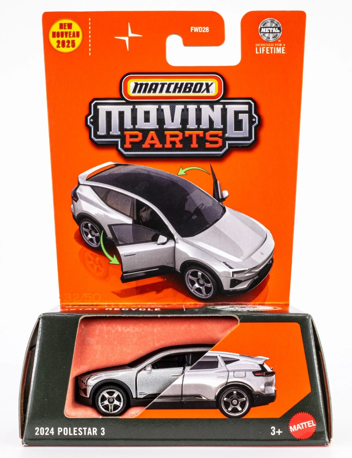 MBJBW61 Matchbox Moving Parts 2024 Polestar 3