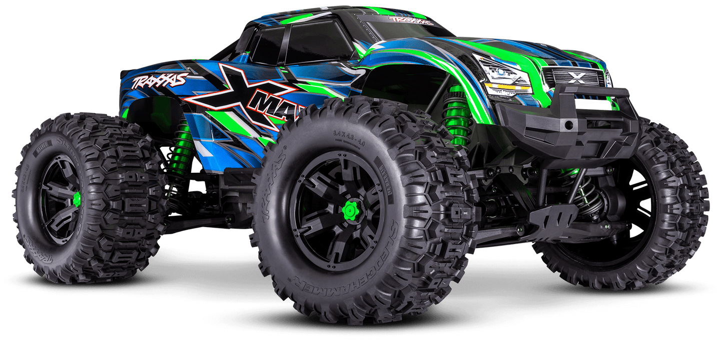 77096-4 XMaxx 8S 4x4 1/6 Scale Brushless Monster Truck With Belted Sledgehammer Tires
