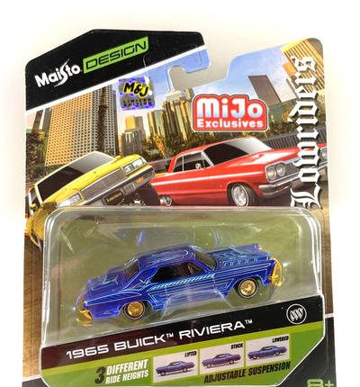 Maisto 15494-23D CHASE! MT 1:64 MD Mijo Lowriders- Buick 1965 Riviera LTD 3,600 BL