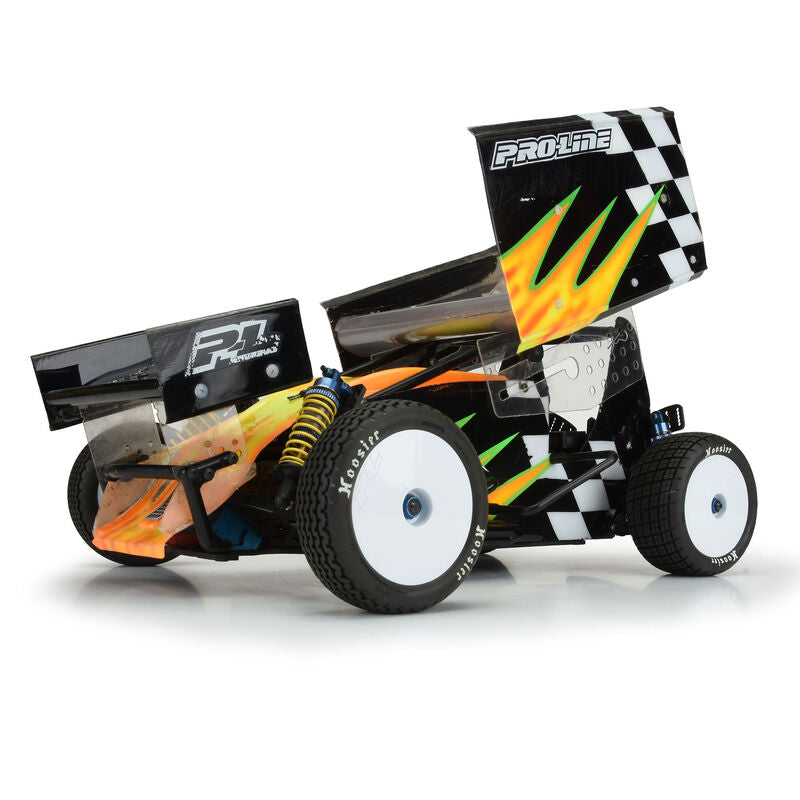PRO827402 Hoosier Angle Block Dirt Oval 2.2" Rear Buggy Tires (2) (M3)
