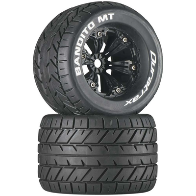 DTXC3576 3.8" Bandito MT 12mm OFFSET Black Mounted Tires