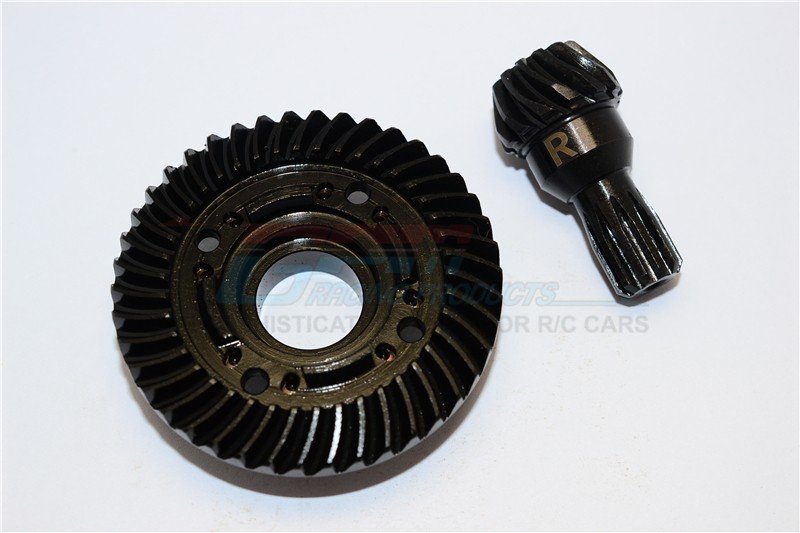 GPMSTXM1200R-BK X-MAXX Hard Steel Rear Spiral Bevel Gears