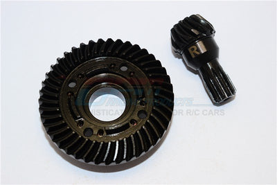 GPMSTXM1200R-BK X-MAXX Hard Steel Rear Spiral Bevel Gears