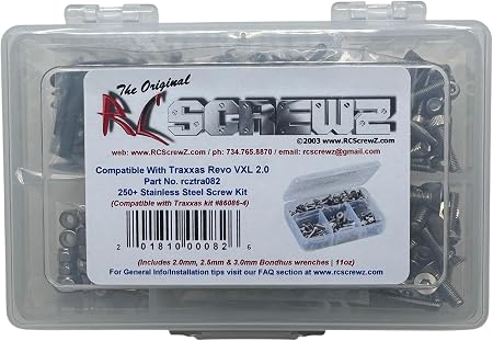RCZTRA082 Revo Screw Kit