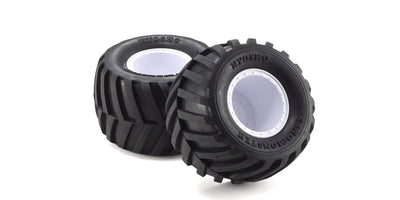 KYOEZTH001WS GluedTire＆Wheel (FZ-02L-BT/W/Soft/2pcs)