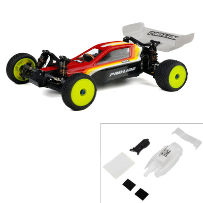PRO371517 1/24 Pre-Cut Crowd Pleazer Clear Body with ESC Relocator: Losi Micro-B