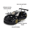Jada 37810 1:24 Porsche 911 GT3 RS (992) – Black – Hyper-Spec