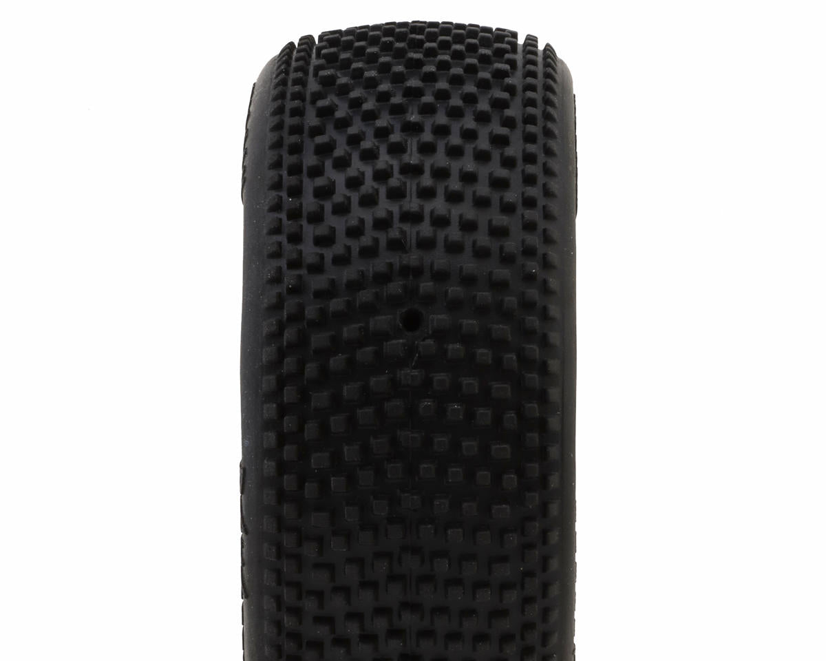 RWS180105SSLBW Raw Speed RC Villain 1/8 Buggy Pre-Mounted Tires (White) (2) (Super Soft - Long Wear)