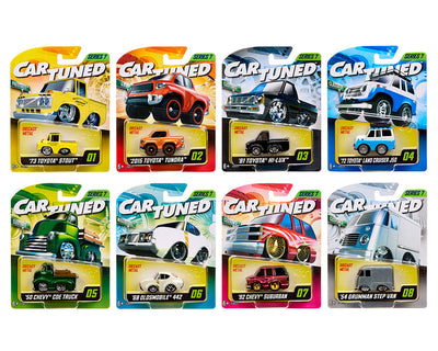 CarTuned 592631-XX6 1:64 Series 7 Mainline Assortment of 8 Styles 2025
