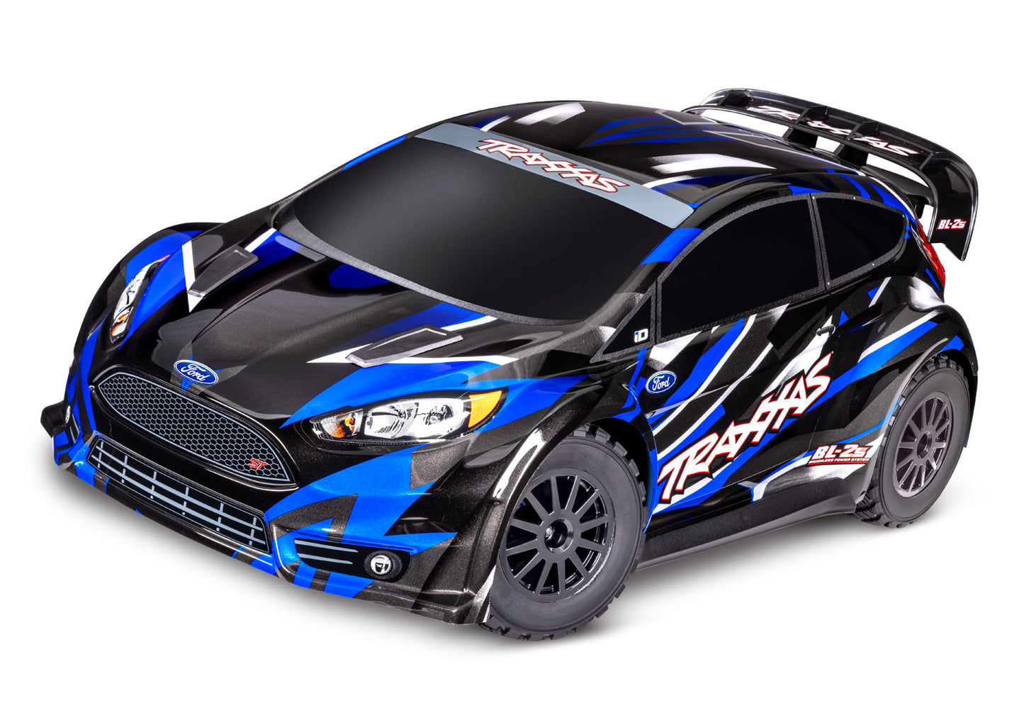 74154-4 Ford Fiesta Rally 4x4 1/10 Scale BL-2S Rally Car Brushless