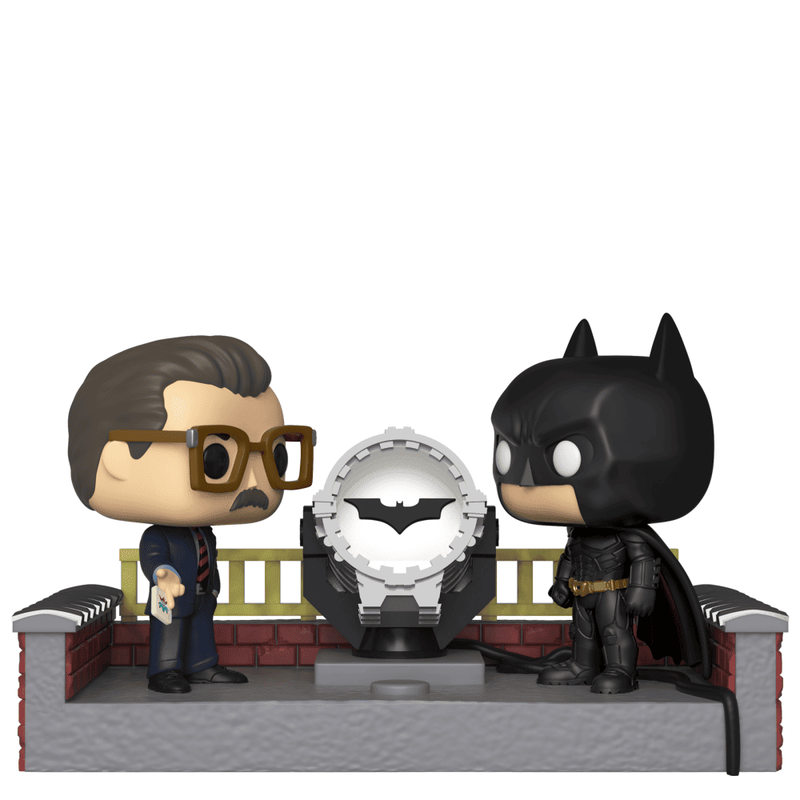 FU37258 Batman 80th Anniversary Batman and Commissioner Gordon with Light #291