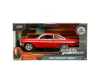 Jada 98304 JD 1:32 F&F 8 Chevy 1961 Impala RD