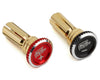 PTK-5079 ProTek RC Twist Lock Adjustable Bullet Plug Grips w/5mm Bullets (Red/Black)