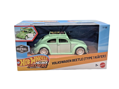 HWHYT45 Hot Wheels Pull-Back Volkswagen Beetle