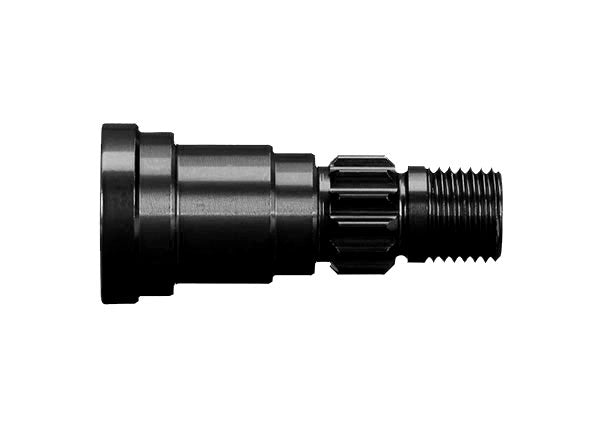 7768A Black Aluminum Stub Axle
